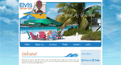 Desktop Screenshot of elviswatertaxi.com